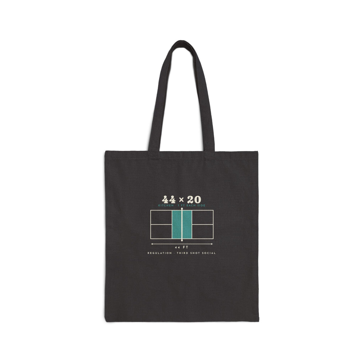44 × 20 Tote in Black, front view