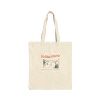 Holiday Doubles Tote in Natural, front view
