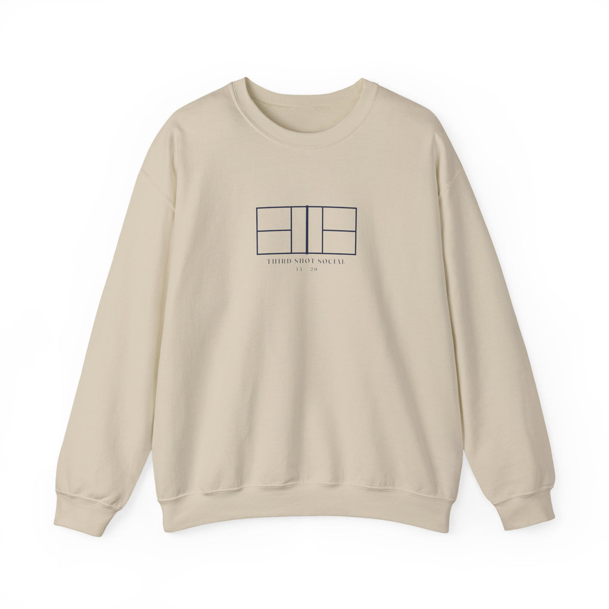Court Line Drawing Crewneck