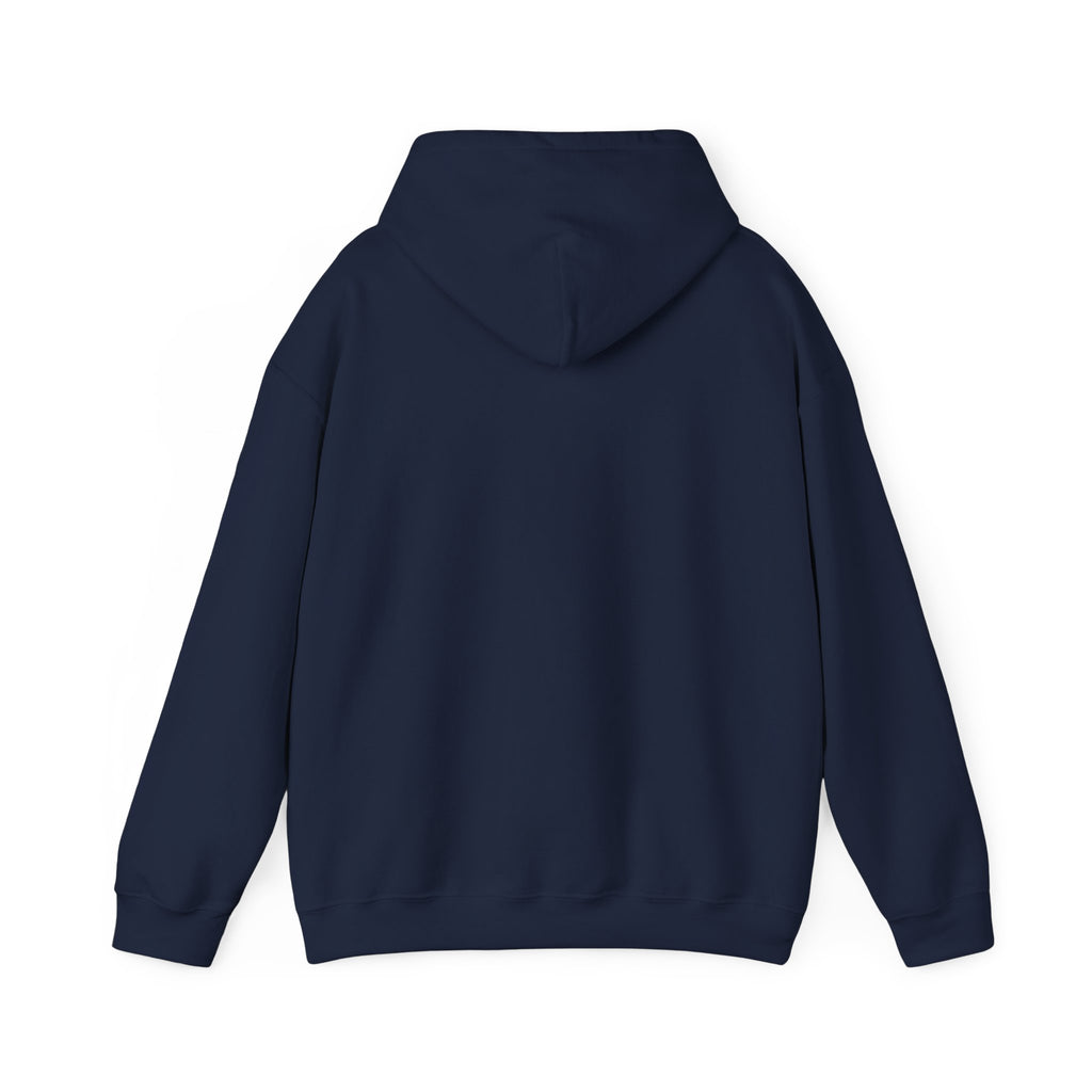 Parks & Recreation Hoodie in Navy, back view