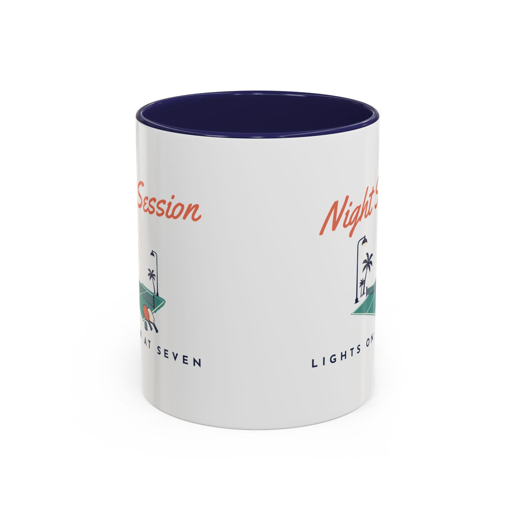 Night Session Mug in Navy, corner view