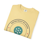 Department of Dinks Tee in Butter, folded