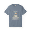 Pin High Tee in Blue Jean, front view