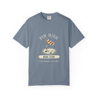 Pin High Tee in Blue Jean, front view