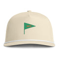 MC Pennant Rope Cap in Ivory, front view