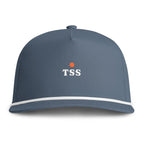 TSS Ball Rope Cap in Blue Jean, front view