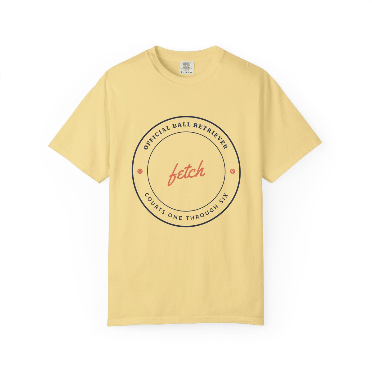 Official Ball Retriever Tee in Butter, product photo