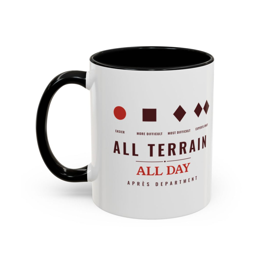 All Terrain Mug in Black, left side