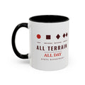 All Terrain Mug in Black, left side