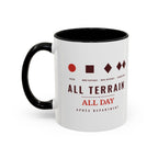 All Terrain Mug in Black, left side