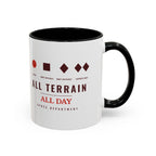 All Terrain Mug in Black, right side