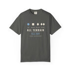 All Terrain Tee in Pepper, front view