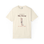 Annual Ski Swap Tee in Ivory, front view