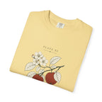 Apple Plate Tee in Butter, folded