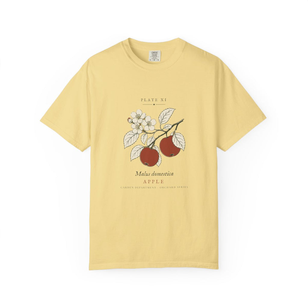 Apple Plate Tee in Butter, front view