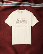 Après Hours Tee in Ivory, styled
