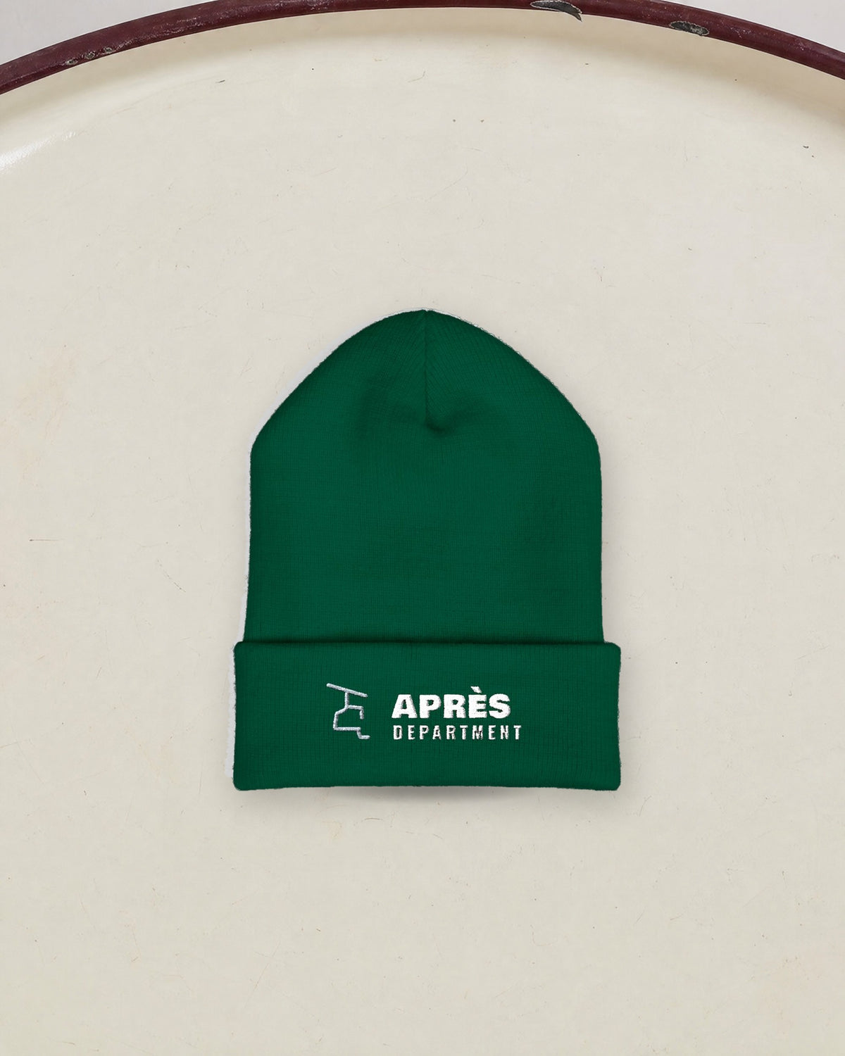 Chair Mark Beanie in Spruce, styled