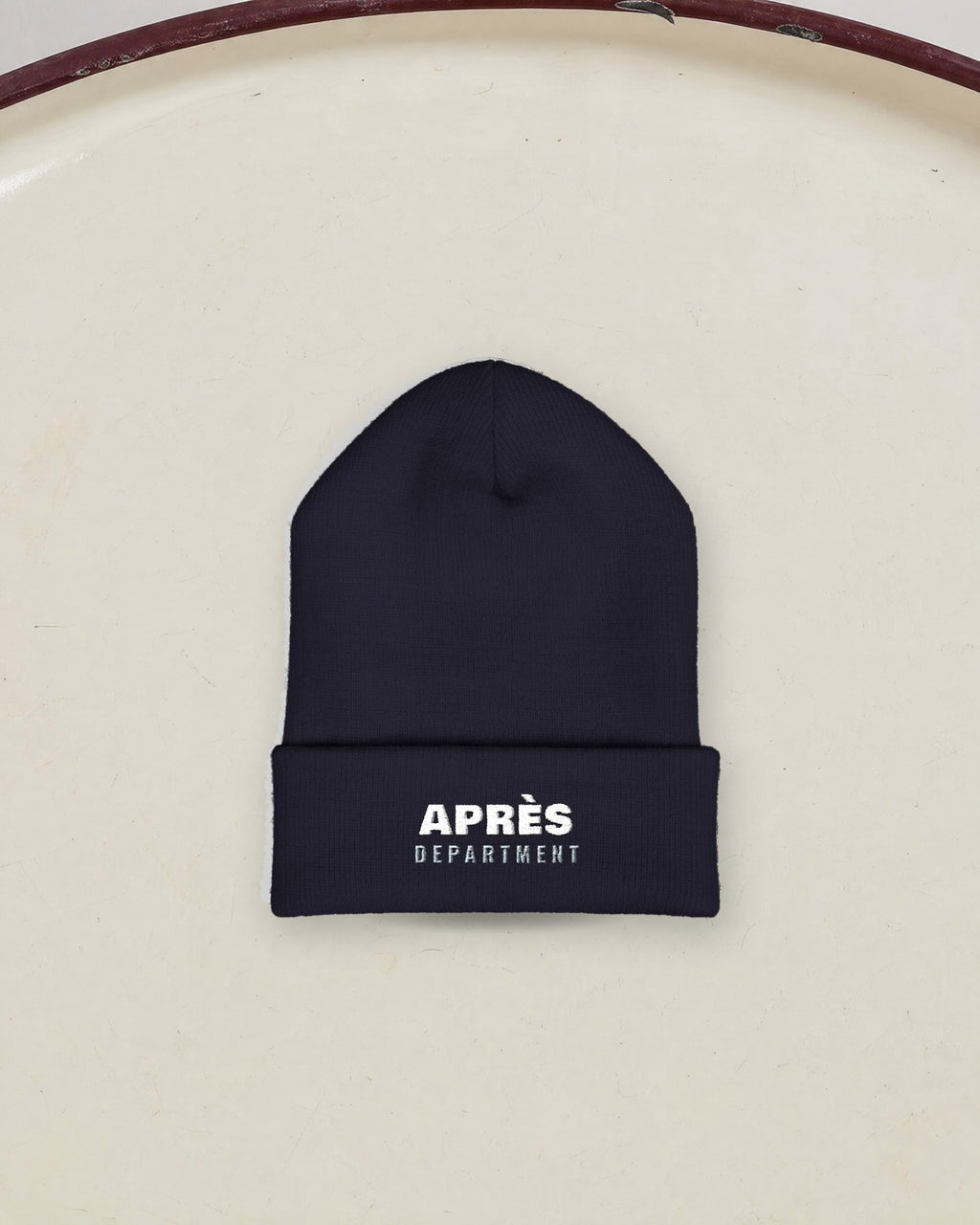 Après Department Beanie in Navy, styled