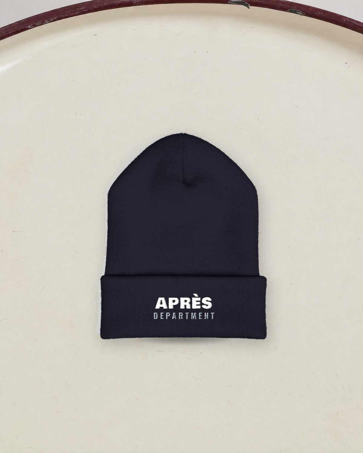 Après Department Beanie in Navy, styled