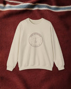 Après Department Crest Crewneck in Sand, styled
