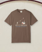 312 Ft Vertical Tee in Espresso, styled