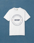 B.Y.O.P. Tee in White, styled