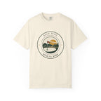 Back Nine Tee in Ivory, front view