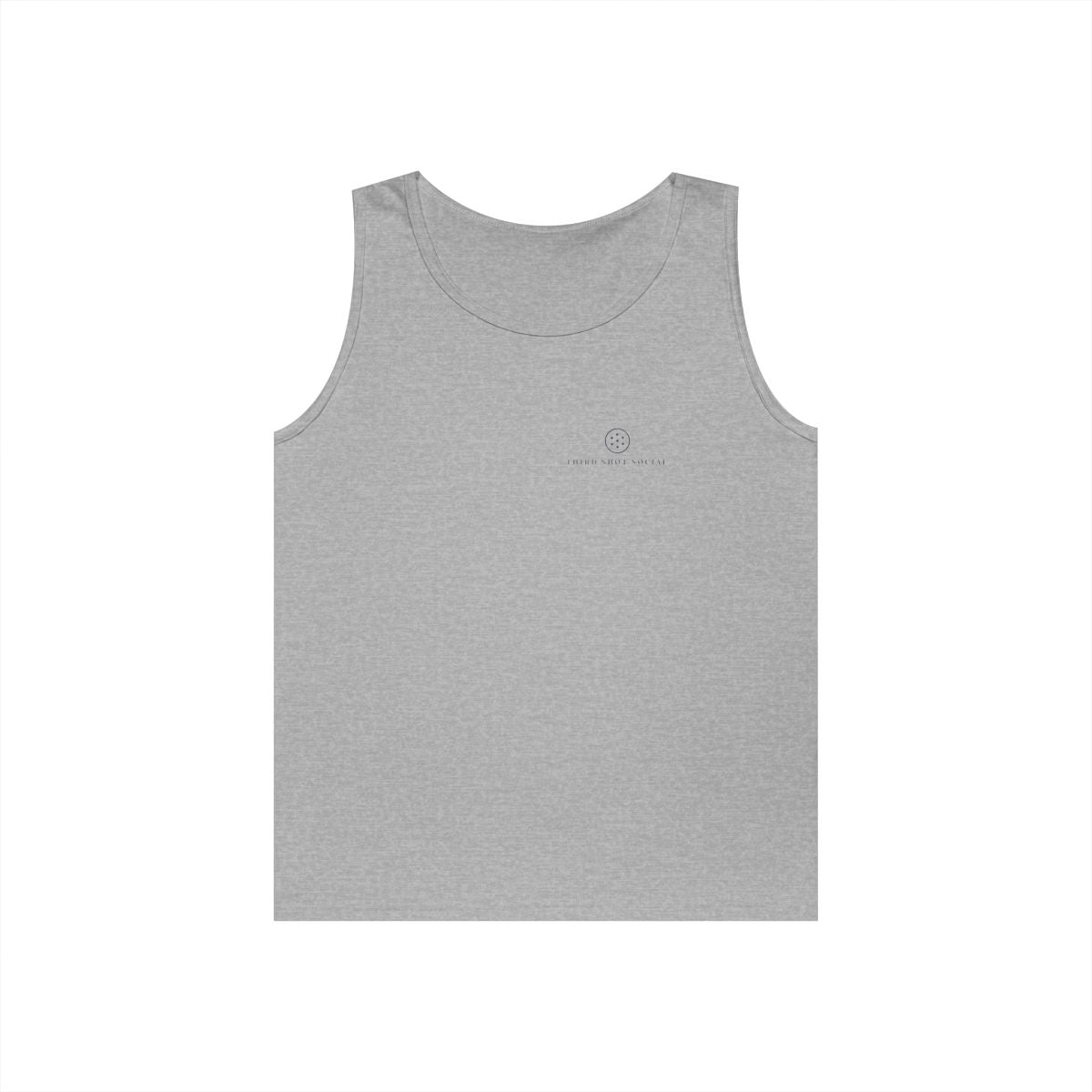Ball Mark Tank in Sport Grey, front view