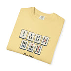 Bams Tee in Butter, folded