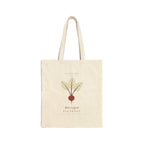 Beetroot Plate Tote in Natural, front view