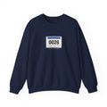 Bib 0026 Crewneck in Navy, front view