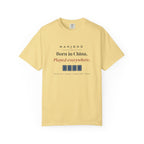 Born in China, Played Everywhere Tee in Butter, front view