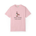 Bring a Bottle Tee in Blossom, front view