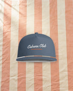 Cabana Club Rope Cap in Blue Jean, styled