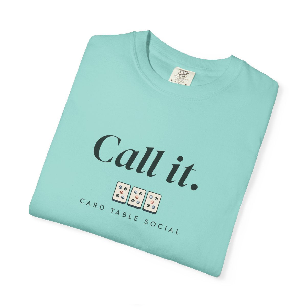 Call It Tee in Chalky Mint, folded