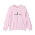 Card Table Social Crewneck in Light Pink, front view