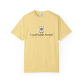 Card Table Social Tee in Butter, front view