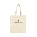 Card Table Social Tote in Natural, front view