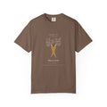 Carrot Plate Tee in Espresso, front view
