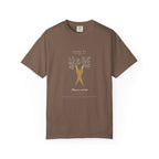 Carrot Plate Tee in Espresso, front view