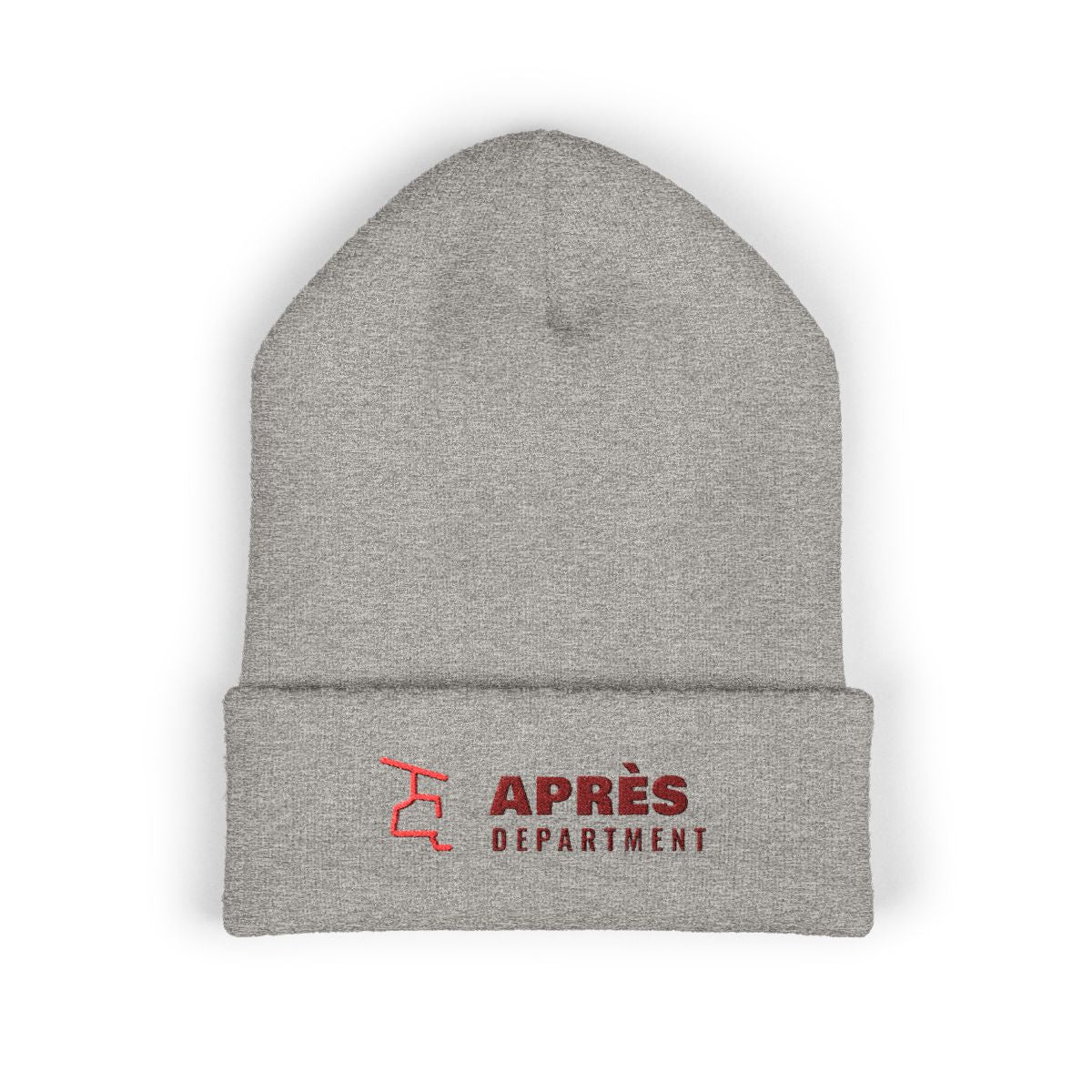 Chair Mark Beanie in Heather Grey, front view