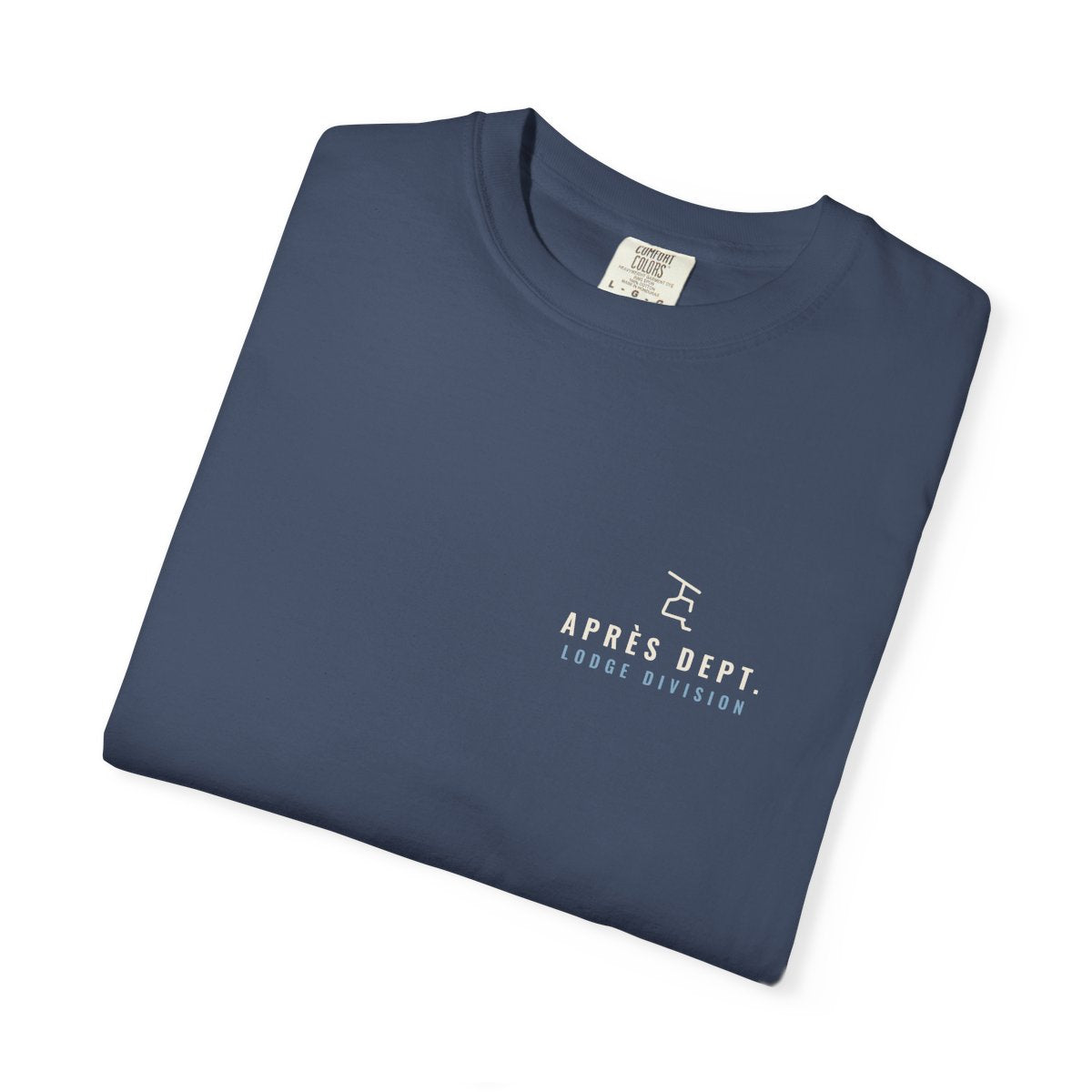 Chair Mark Tee in Midnight, folded
