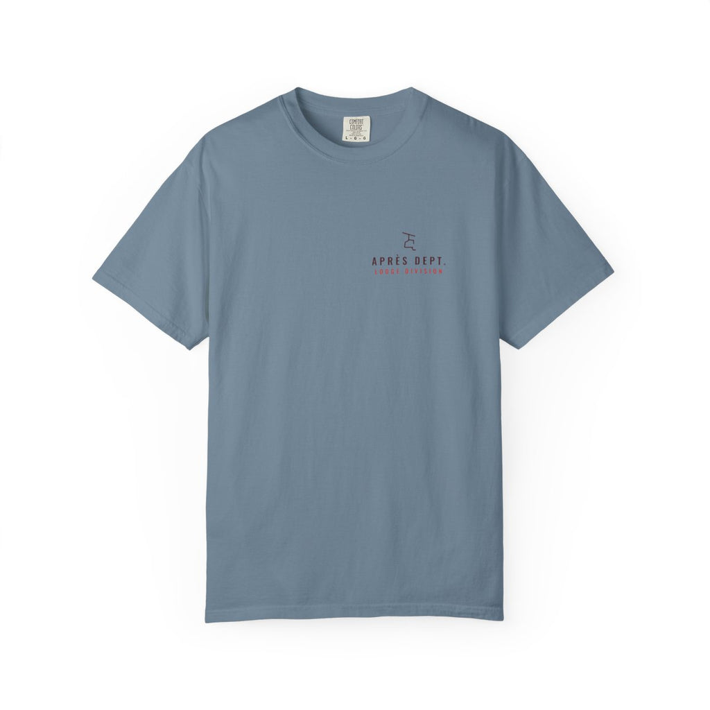 Chair Mark Tee in Ice Blue, front view