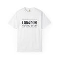 Club Program Tee in White, front view