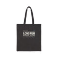 Club Program Tote in Black, front view