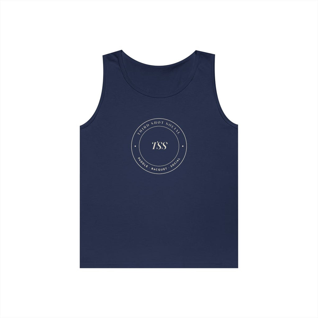 Club Seal Tank in Navy, front view