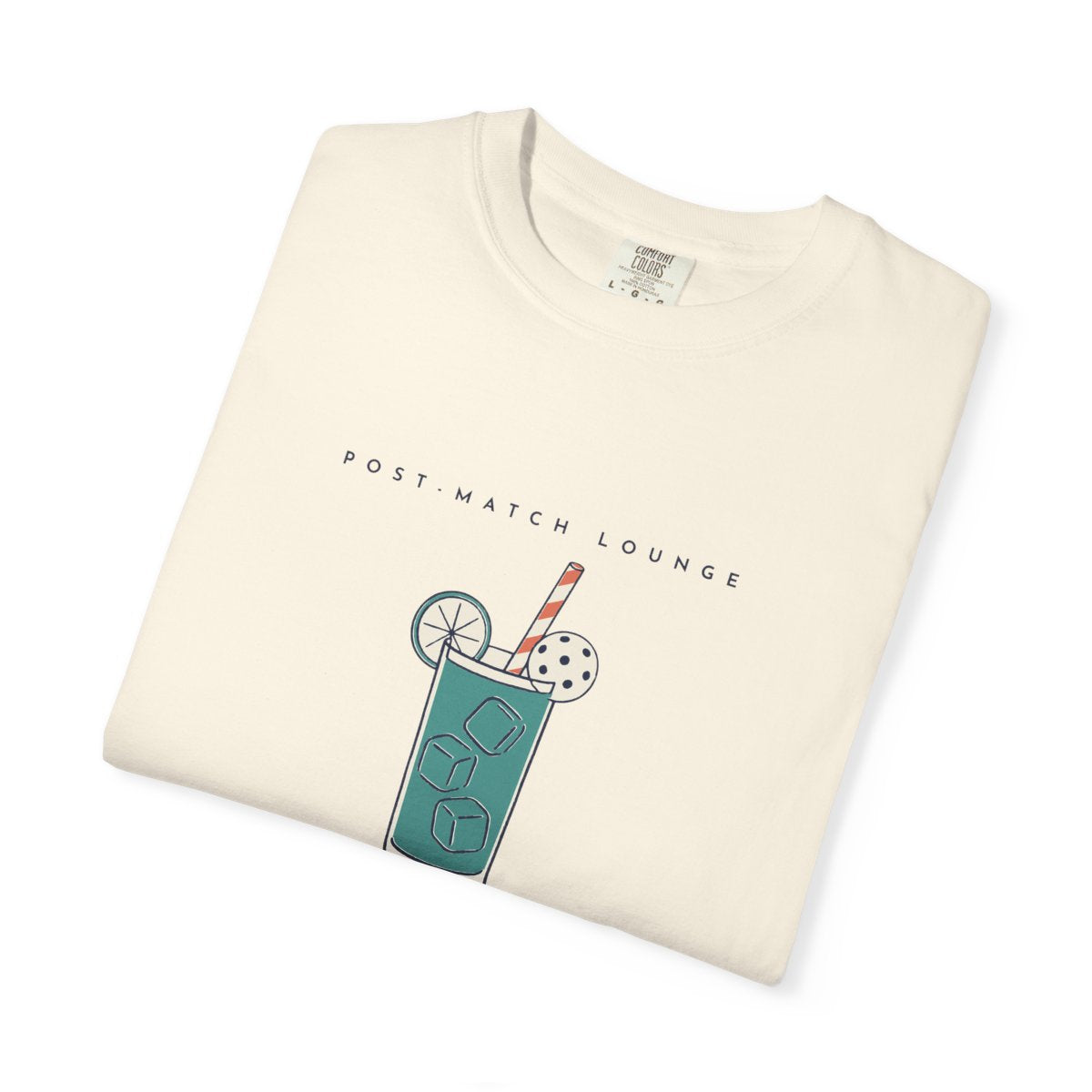 Cocktails at Four Tee in Ivory, folded