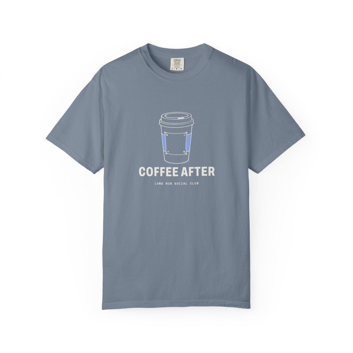 Coffee After Tee in Blue Jean, front view