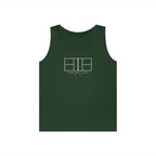 Court Line Drawing Tank in Forest Green, front view