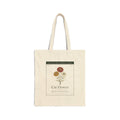 Cut Flower Garden Tote in Natural, front view
